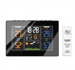 DT-PT201C Wireless digital automatic radio control Weather Forecast Station DT-PT201C with hygrometer thermometer Sensor