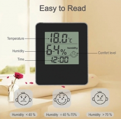 DT-51 Digital Indoor Thermometer Hygrometer for Home Electronic Temperature Measuring Instrument Humidity Meter