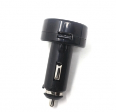 DF-001 USB Charger Digital Car Battery Voltage Voltmeter Temperature Meter Monitor for 12V and 24V Battery