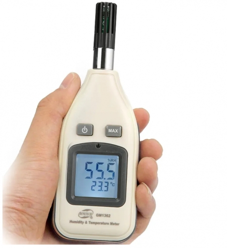 GM1362 Digital Temperature Humidity Meter with Electronic Sensors