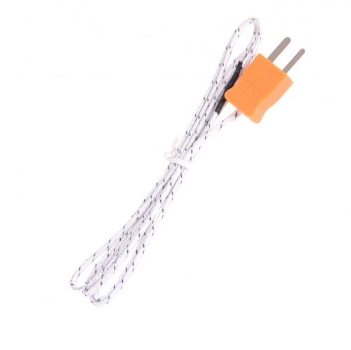 XK-1 100cm K-type Test Length 1Meter Wire Temperature Thermocouple Sensor Probe Tester line High Quality