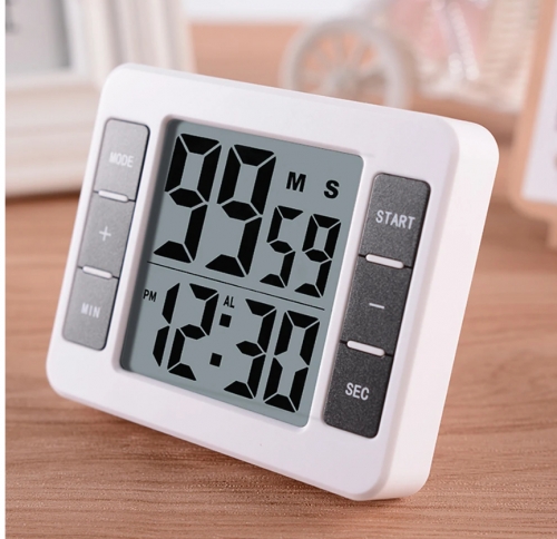 TM-151 Magnetic LCD Digital Kitchen Cooking Timer with Loud Alarm Clock Countdown Time Reminder 99 minutes and 59 seconds