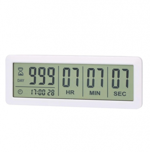 TM-141 Big Digital Countdown Days Timer Clock - 999 Days Count Down Clock Timer for Graduation Lab Kitchen