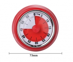 TM-137 Portable Retro Large Cooking Magnetic Bottom Reminder Multi Use Count Down Kitchen Timer Mechanical Clockwork Digit Pointer