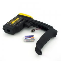 AR922+ Industry 200℃~2500℃(392℉~4532℉) Infrared Thermometer With DC Charging And Computer Contact Function