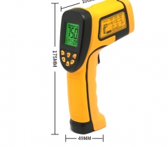 AS852B Industry -50℃~750℃(-58℉~1382℉) Infrared Thermometer