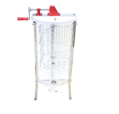 Manual 3 Frames Honey Extractor Transparent