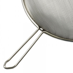 Stainless Steel Single Layer Honey Strainer with Tripod Stan