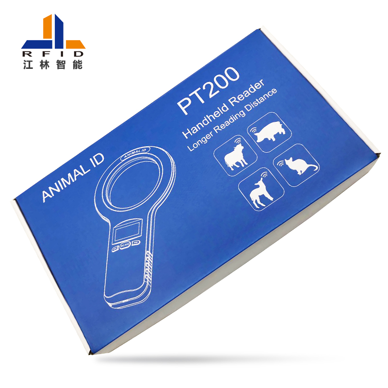 RFID 134.2KHZ动物标签读卡器标签扫描仪可储存数据