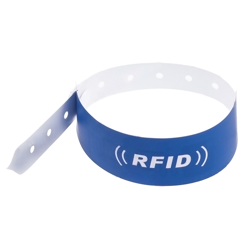 TK02 RFID NFC纸腕带一次性铜版纸手环