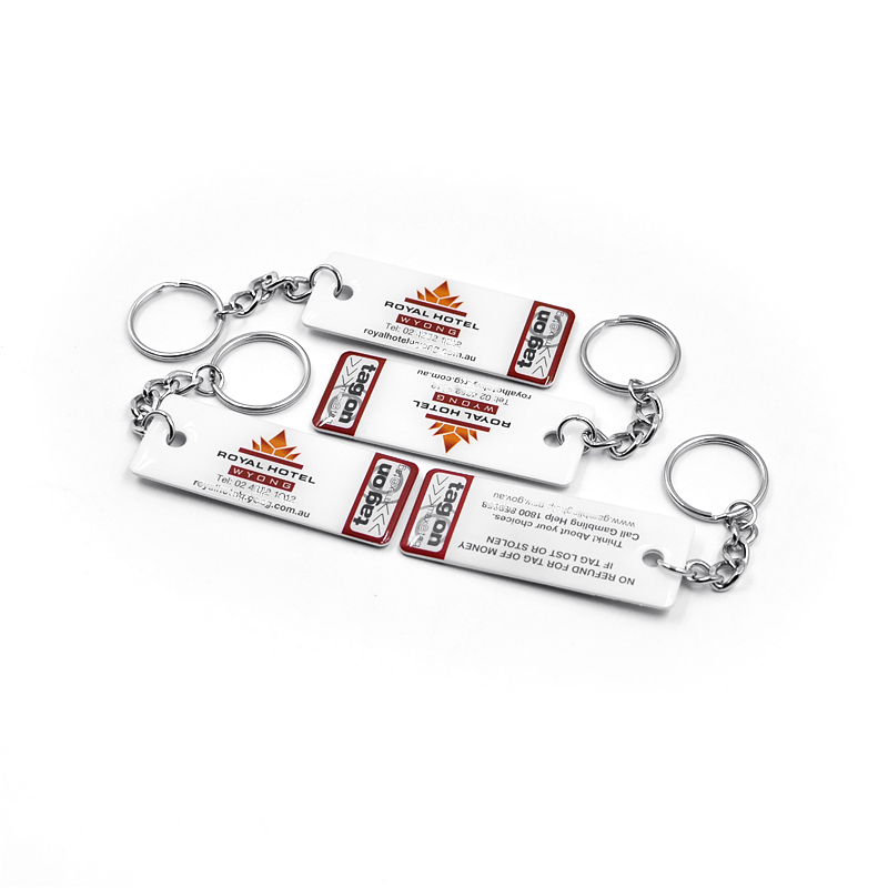 RFID 水晶滴胶钥匙扣 NFC防水钥匙链门禁卡付款钥匙扣