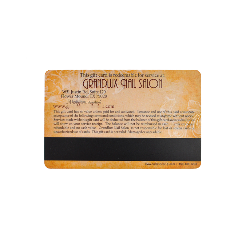 RFID PVC Plastic Card with Magnetic Stripe NFC Smart Card Printed Card