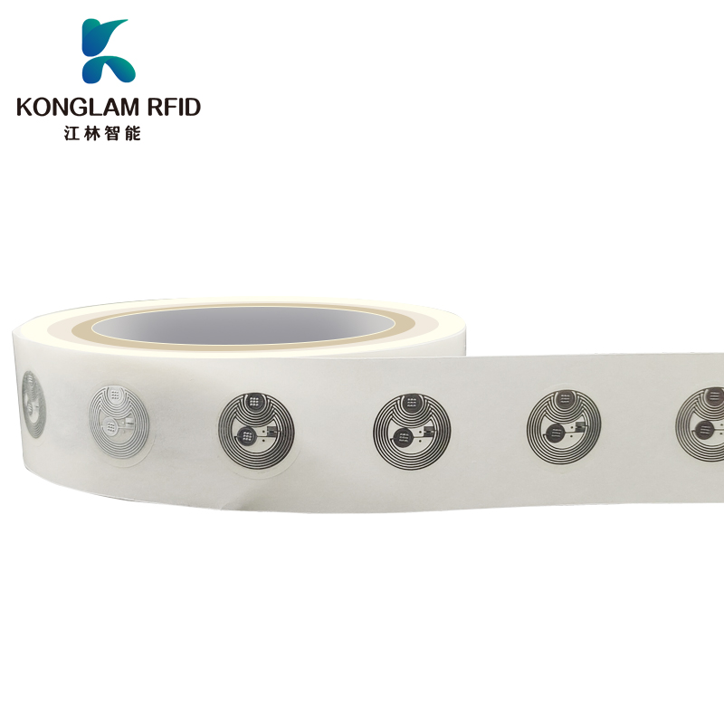 厂家供应rfid电子标签高频不干胶铜版纸防伪溯源资产仓储nfc标签