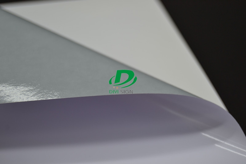 Self adheisve pvc vinyl gray glue