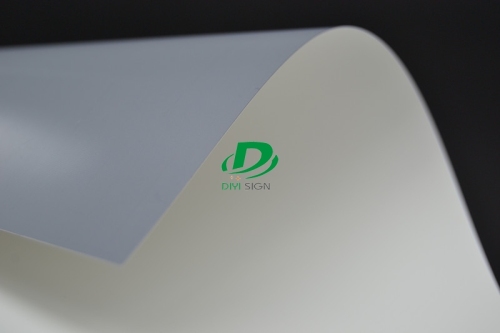 Gray back film for Roll up