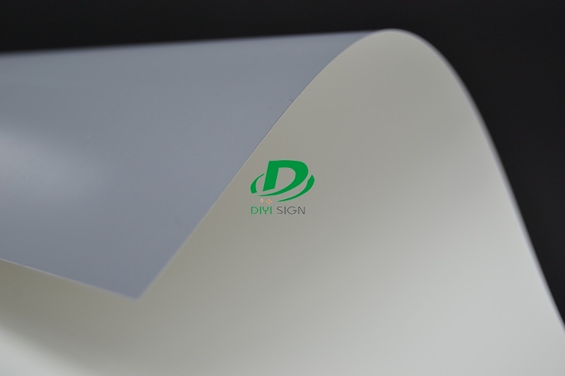 Gray back film for Roll up