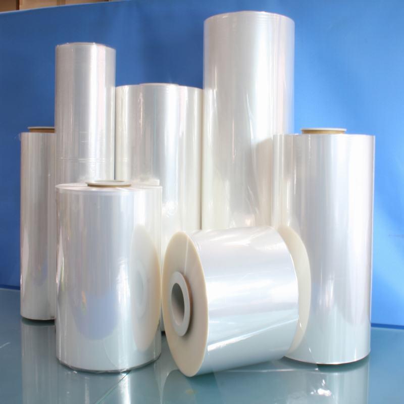PVC shrink film or Polyolefin shrink film