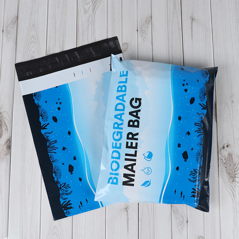 100% biodegradable custom logo mailing /clothes compostable bag