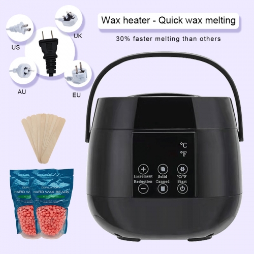 Wholesale private label good quality 8.8LB 4000cc large single paraffin depilatory wax warmer pot heater for hair removal
