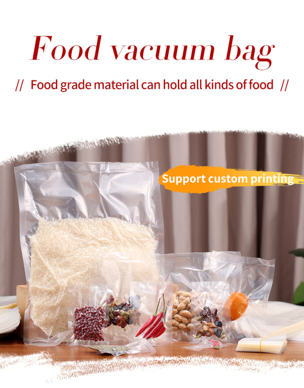 50% Shipping Off Us Packing bag food vacuum bags vacuum sealer bag food packaging vacuum food transparent