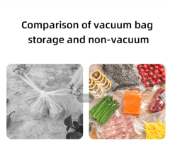 50% Shipping Off Us Packing bag food vacuum bags vacuum sealer bag food packaging vacuum food transparent