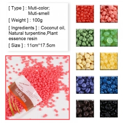 Hot selling FACTORY direct sale 1000g organic depilatory hair removal hard wax beans