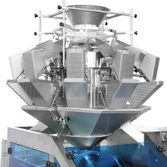 OKP-WP-MCQ series shatterproof design multiheads weighing and packing 2 in 1 machine