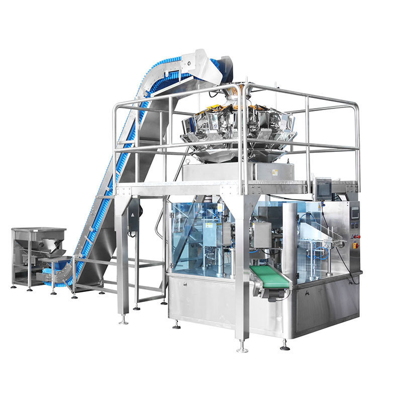 OKP-WP-BF series Premade Pouch Rotary Packaging machine / OKP-WP-BF series premade pouch rotary vacuum packing machine