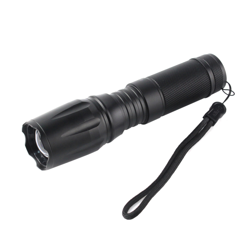 Wholesale led waterproof torch 1000 Lumen LED Rechargeable Zoom Torch FlashLight XM-L T6