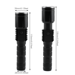 Multi-functional USB Rechargeable LED Flashlight