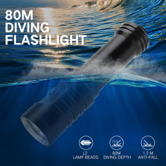 Mini marine torch XML2 LED Flashlight for Diving or underwater activity