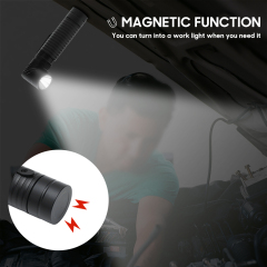 1000 lumen Magnet T6 Pocket Head lamp Torch USB headlamp dimmable light