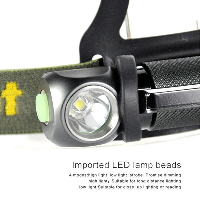 LED XPL V5 Head lamp Bright Light Aluminum Alloy Headlamp Flashlight