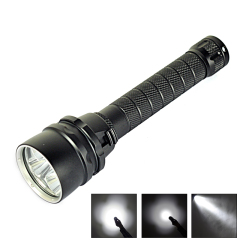 6000 Lumen Magnetic Switch led Flashlight 5L2 Diving Torch