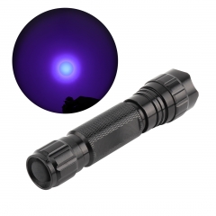 Factory Custom 365nm uv LED Flashlight Multi-purpose Ultra Violet Light LED Torch