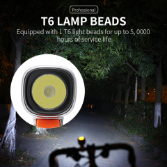 New Bicycle Light DC Rechargeable Led Bike Lights 1600 lumen