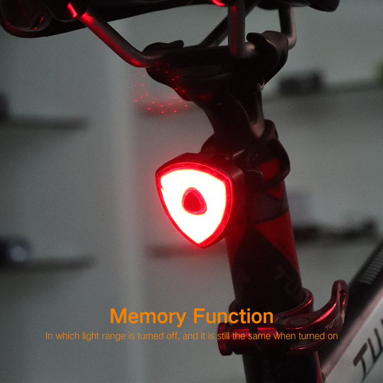 Waterproof Night Riding Accessories Custom Logo Light Usb Rechargeable Bike Lights Led Bicycle Rear light