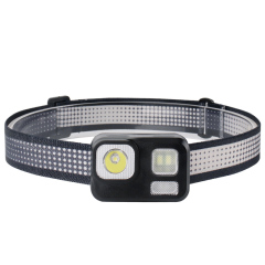 Boruit 3 Mode Dry Battery Head Torch Light Lamp LED Headlamp for Camping Outdoor running