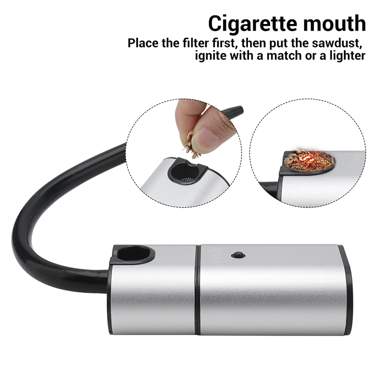 New Portable Hand-held Cocktails Smoke Infuser, Meat Smoking Gun Food Smoker