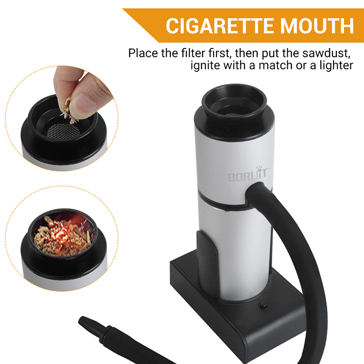 Handheld Food Kitchen Smoker Infuser Portable Smoking Gun Wood Smoker Infuser for Meat Salmon