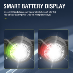BORUiT GT10 Wide Range Spot Light LED Headlamp Rechargeable Waterproof COB Head Lantern