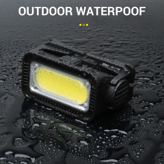 BORUiT 2023 New Arrival COB Headlamp 500lm Red Light Hunting Headlight Type C Charging Waterproof Headtorch