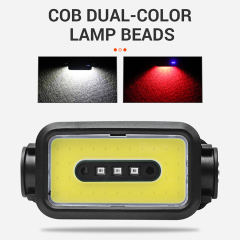 Boruit K352 Motion Sensor Led 500 Lumens Headlamp Typec-c Rechargeable Ipx4 Waterproof Headlight With Red Light For Hunting