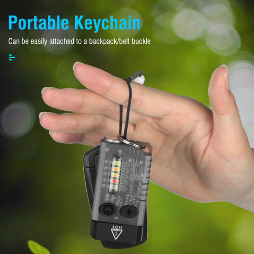 Boruit V10 High Power 1000 Lumens EDC Flashlight Uv Light Mini ...