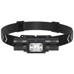 BORUiT HP350 LED Headlamp 5000lm White Red Light Color Headlight for Hunting USB C Charge Waterproof