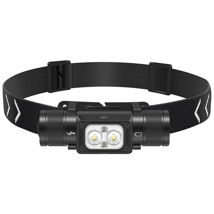 BORUiT HP340 Rechargeable Headlamp Red Light Heactorch for Hunting Type C Port Waterproof LED Headlamps