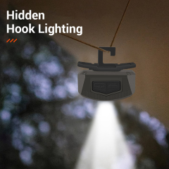 BORUiT New Arrival Headlamp Super Bright Rechargeable Waterproof Led Headlamp Outdoor with Portable Hidden Hook Lighting