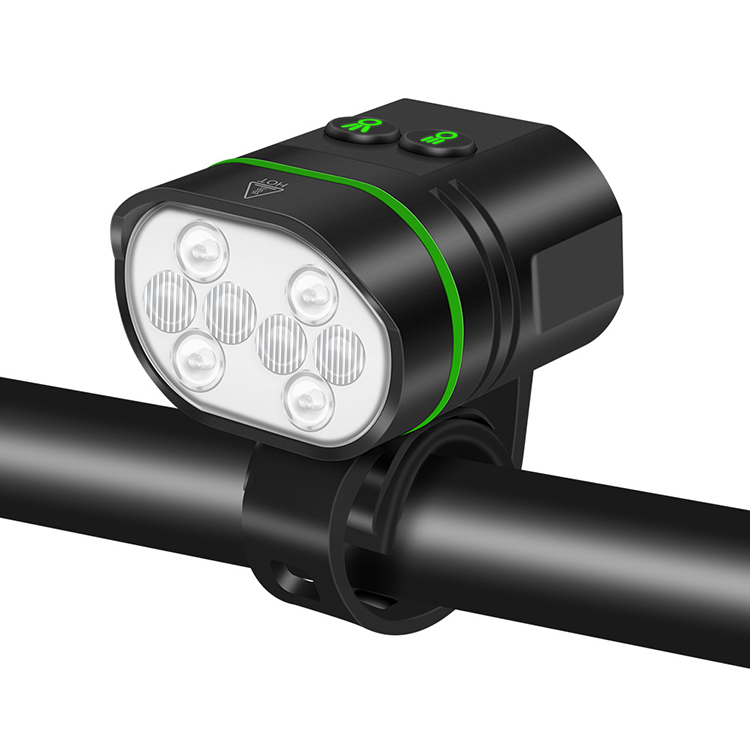 Boruit L5 Bicycle LED Light 1300lm High Bright Night Bike Light USB Charging Outdoor Sports Mountain Bike Accessories