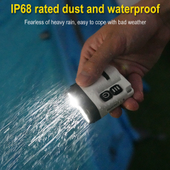 Boruit New U6 Clip and Magnet Torch Light Emergency Rechargeable Mini Flashlight EDC Pocket flashlight with Custom Logo