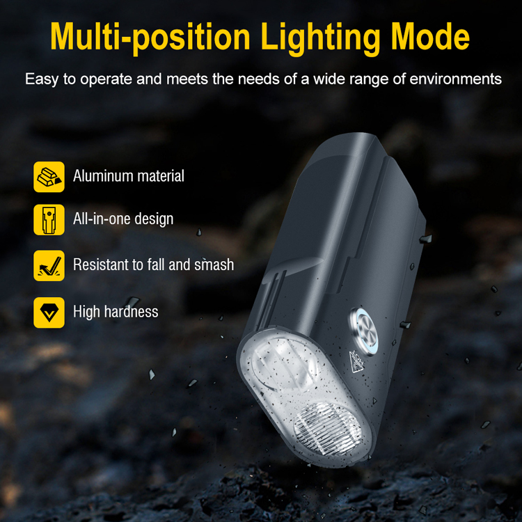 Boruit LD12 Bike Lights Led 1050 hight Lumens Rechargeable Bicycle Headlight Road MTB Cycling Front Lights